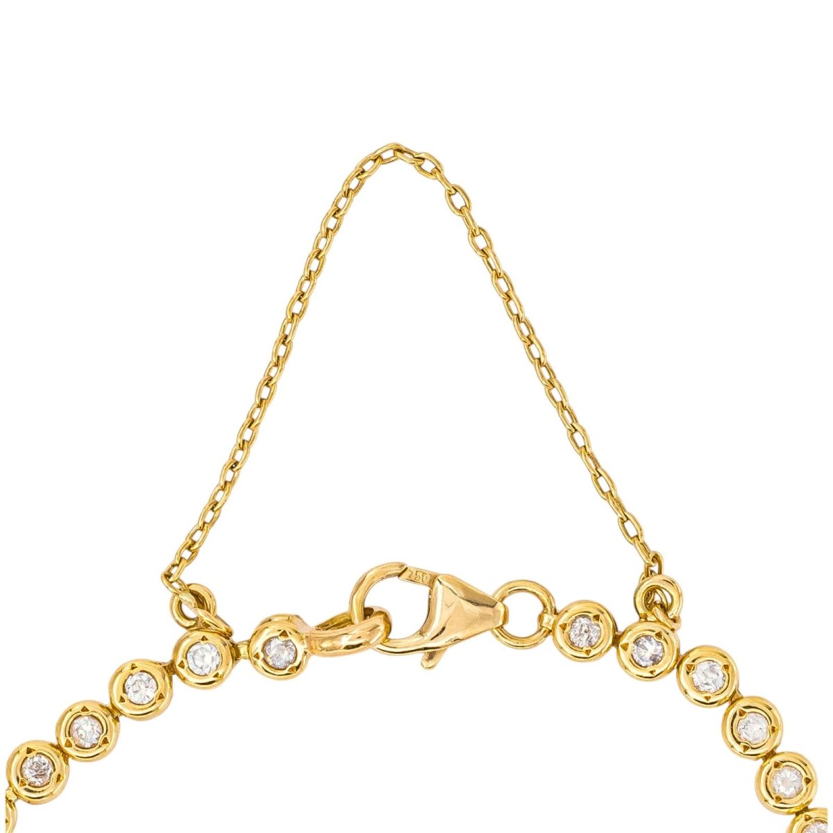 Bracelet Tennis Or jaune Diamant - Castafiore