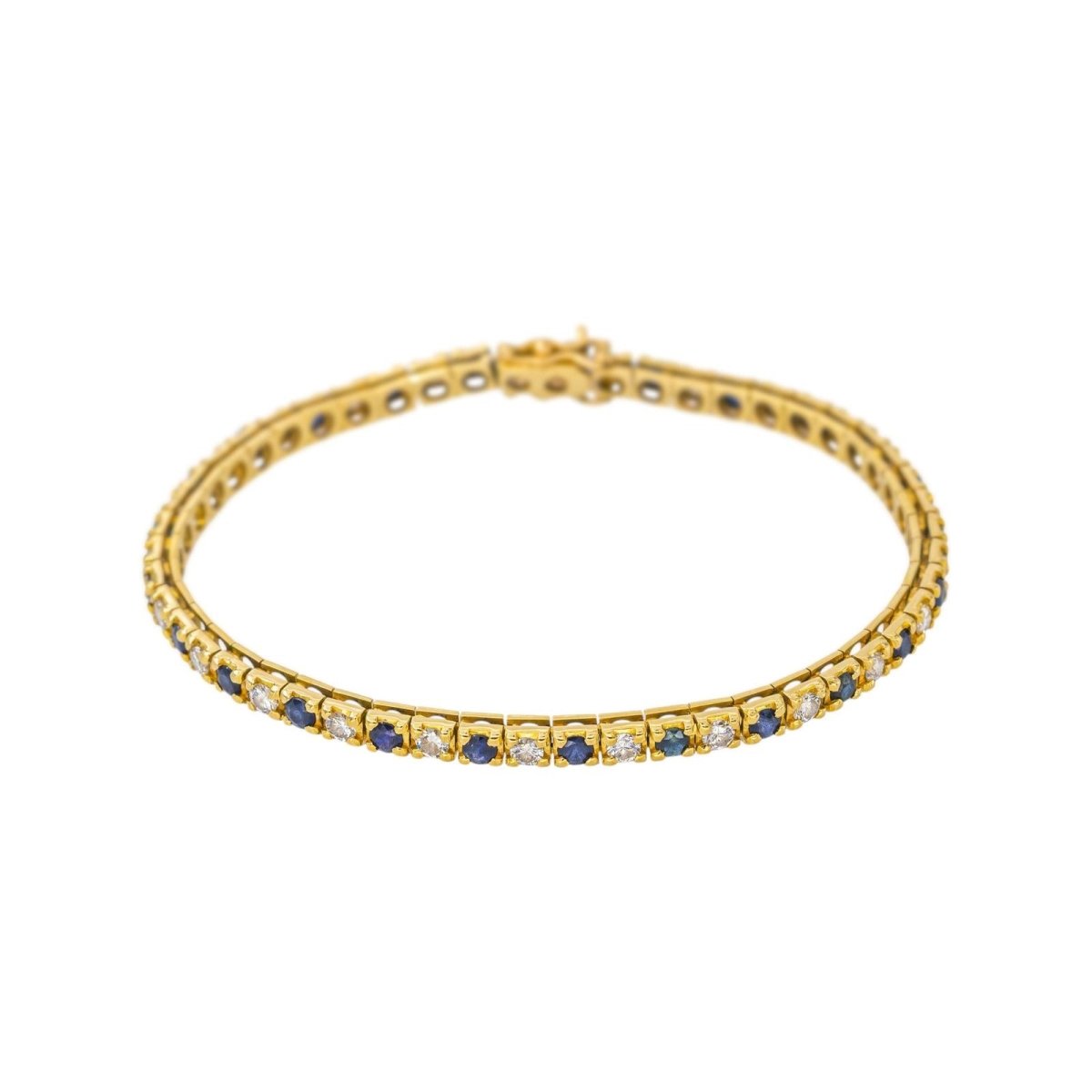 Bracelet Tennis Or jaune Diamant - Castafiore