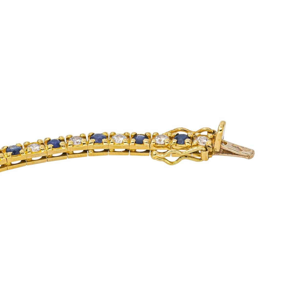 Bracelet Tennis Or jaune Diamant - Castafiore