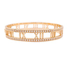 Bracelet TIFFANY & CO. "Atlas" en or rose et diamants - Castafiore