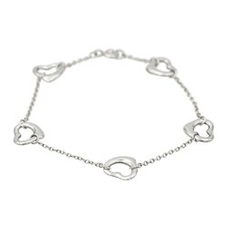 Bracelet TIFFANY & CO "Coeur Open heart" en Argent - Castafiore