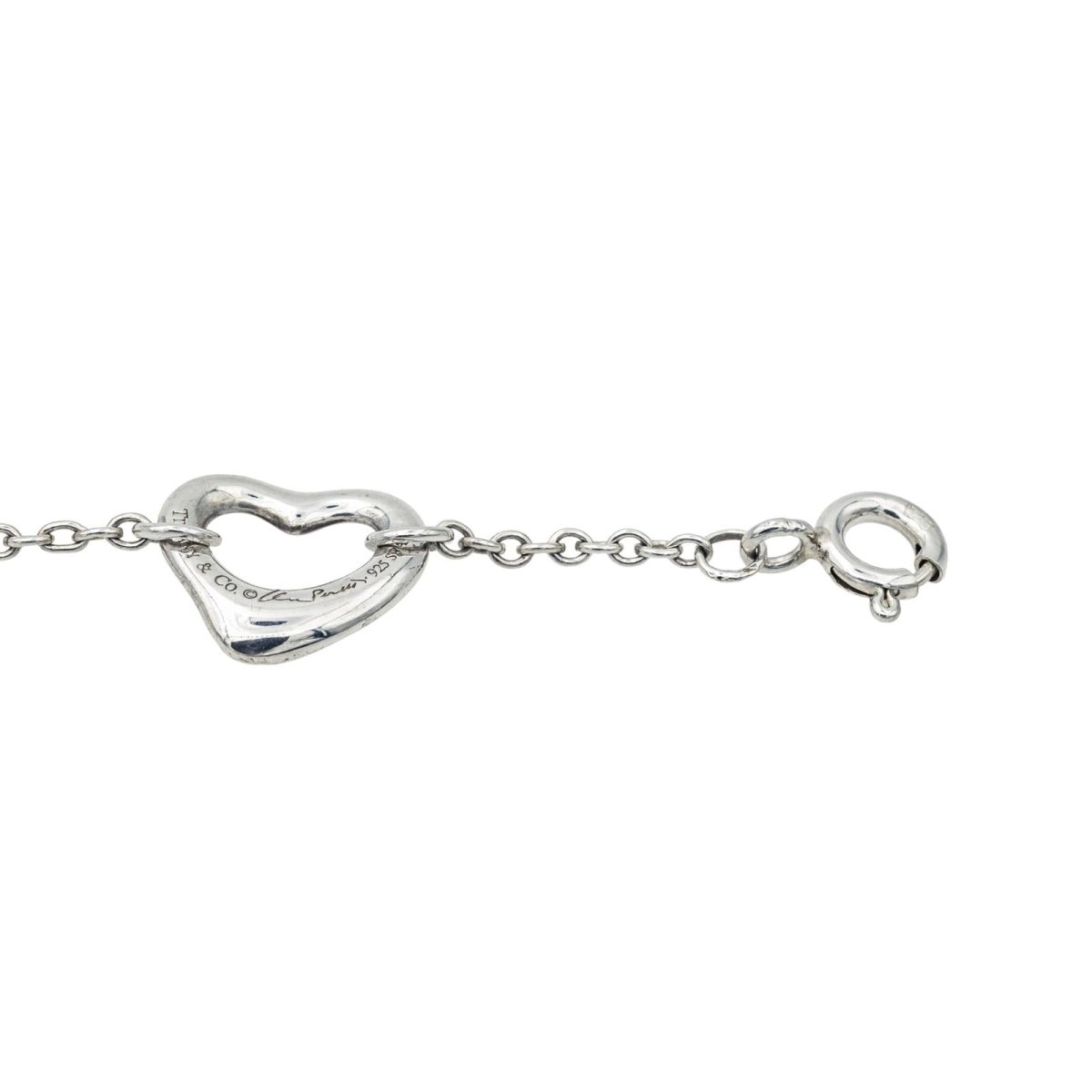 Bracelet TIFFANY & CO "Coeur Open heart" en Argent - Castafiore