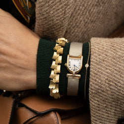 Bracelet Tiffany & Co en or rose et diamant