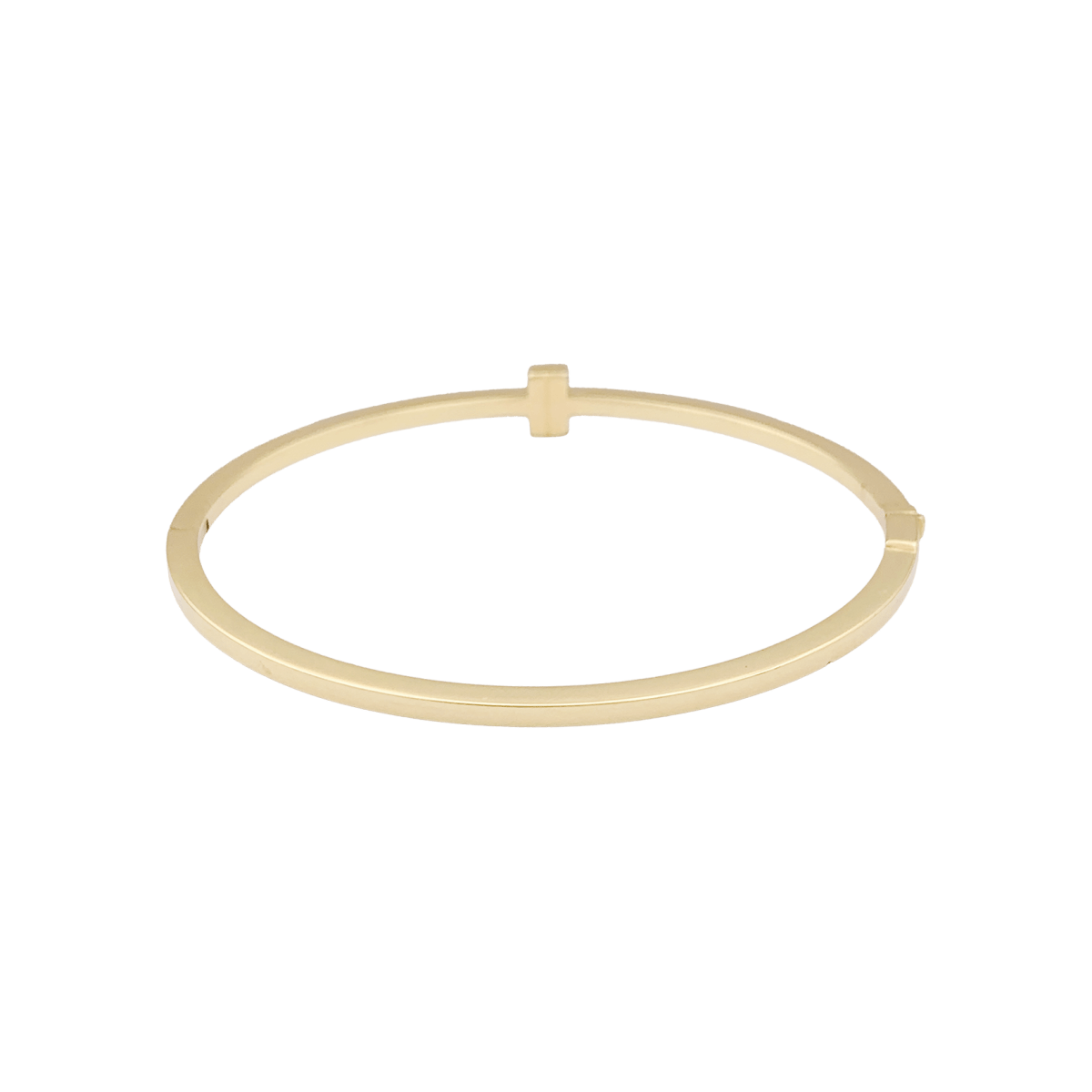 Bracelet Tiffany & Co., "Tiffany T" en or jaune et diamants. - Castafiore