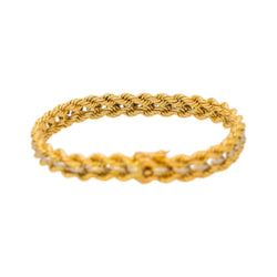 Bracelet Tressé Or jaune - Castafiore