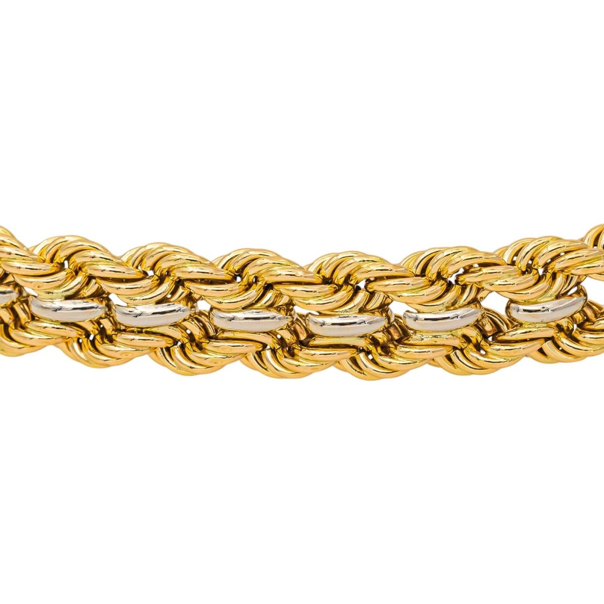 Bracelet Tressé Or jaune - Castafiore