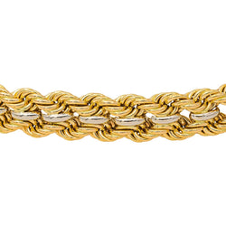 Bracelet Tressé Or jaune - Castafiore