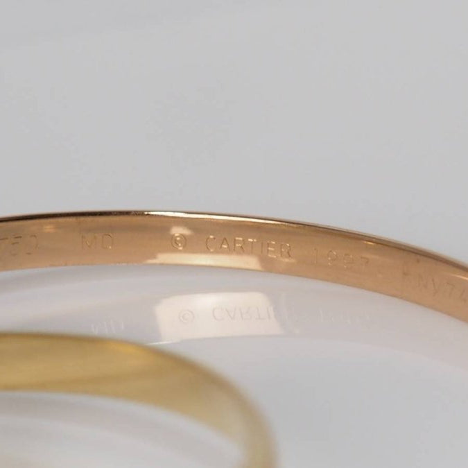 Bracelet Trinity de Cartier d'occasion trois ors - Castafiore
