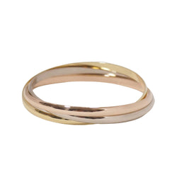Bracelet Trinity de Cartier d'occasion trois ors - Castafiore