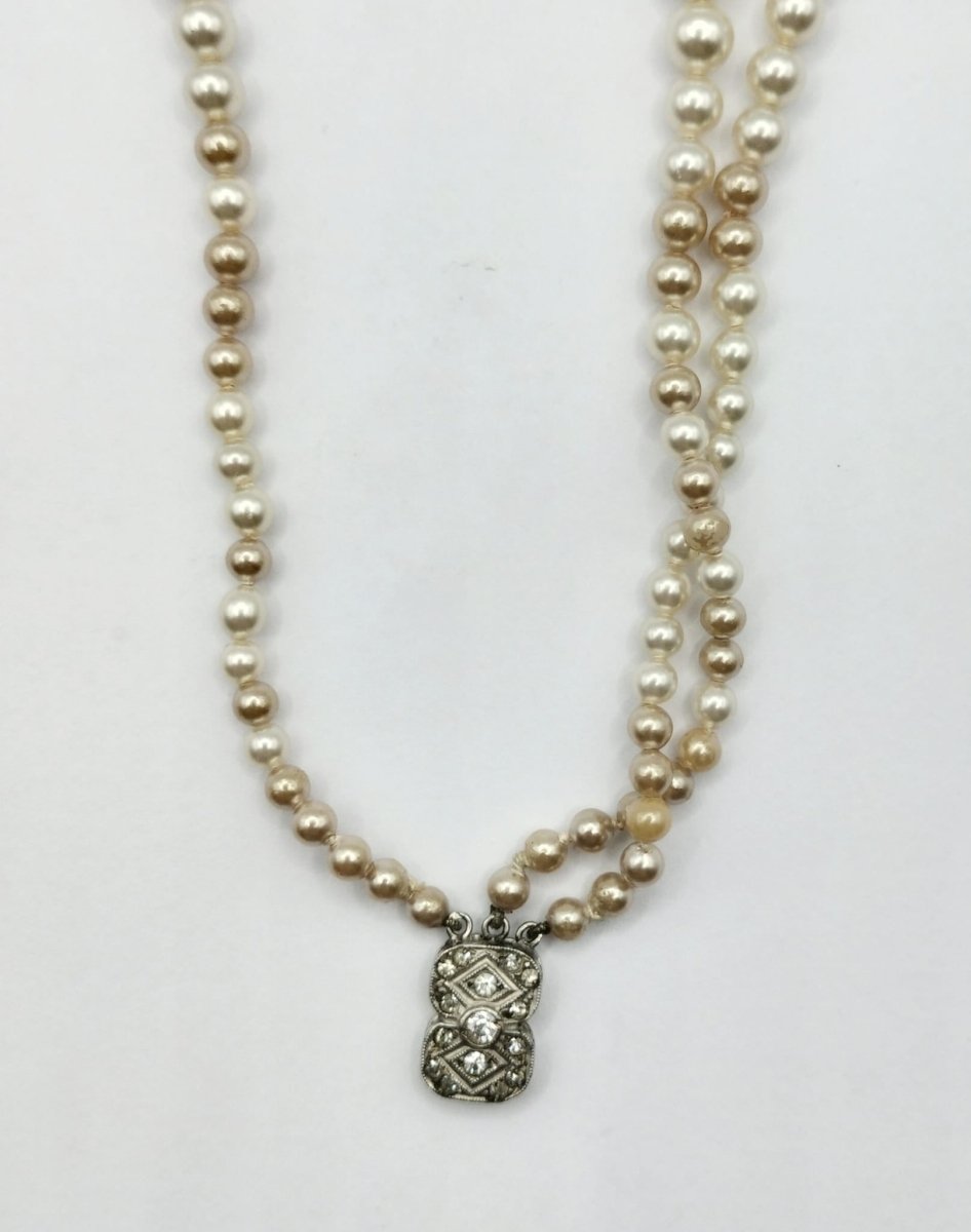 Bracelet trois rangs de perles - Castafiore