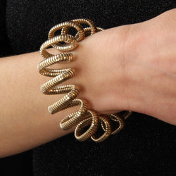 Bracelet Tubogas en vermeil - Castafiore