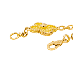 Bracelet Van Cleef & Arpels Bracelet Alhambra en or jaune - Castafiore