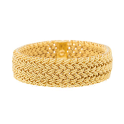Bracelet Van Cleef & Arpels en or jaune - Castafiore