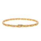 Bracelet VAN CLEEF & ARPELS en or jaune et diamants - Castafiore