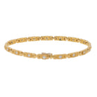 Bracelet VAN CLEEF & ARPELS en or jaune et diamants - Castafiore