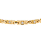 Bracelet VAN CLEEF & ARPELS en or jaune et diamants - Castafiore