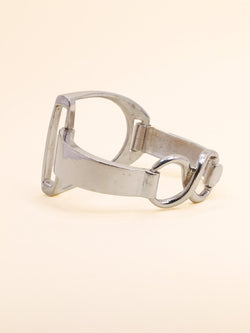 Bracelet vintage étrier en argent - Castafiore