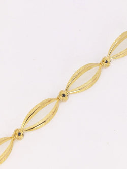 Bracelet vintage or jaune saphir - Castafiore
