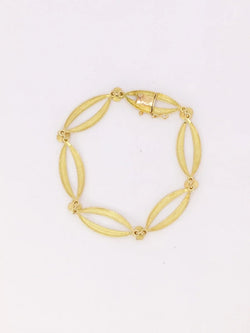 Bracelet vintage or jaune saphir - Castafiore