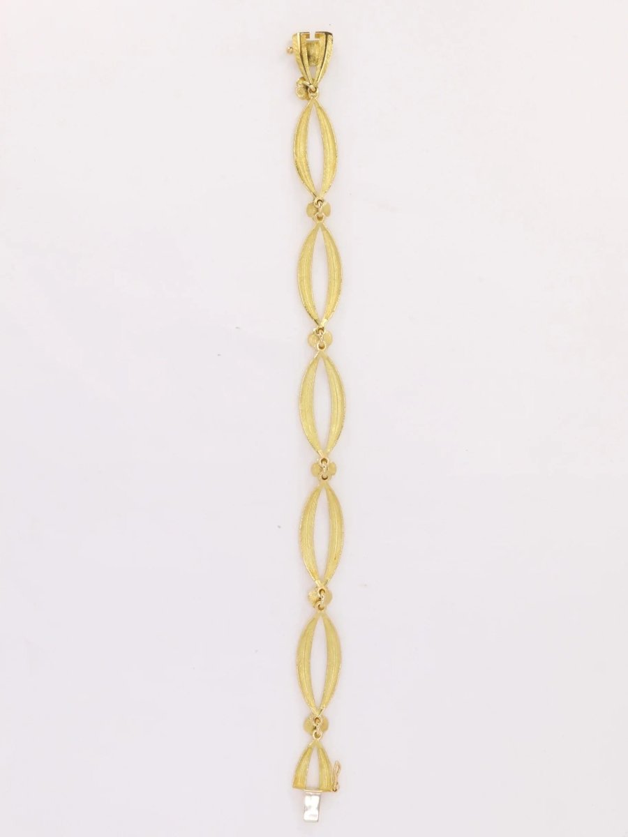 Bracelet vintage or jaune saphir - Castafiore