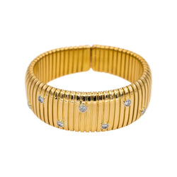 Bracelet WEINGRILL en or jaune et diamant - Castafiore