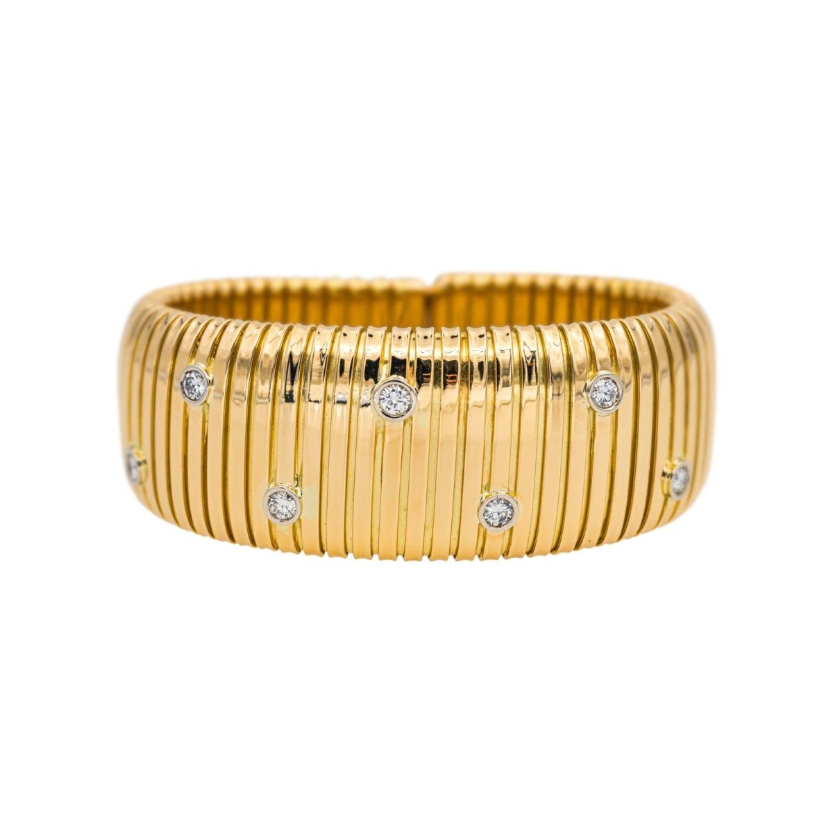 Bracelet WEINGRILL en or jaune et diamant - Castafiore