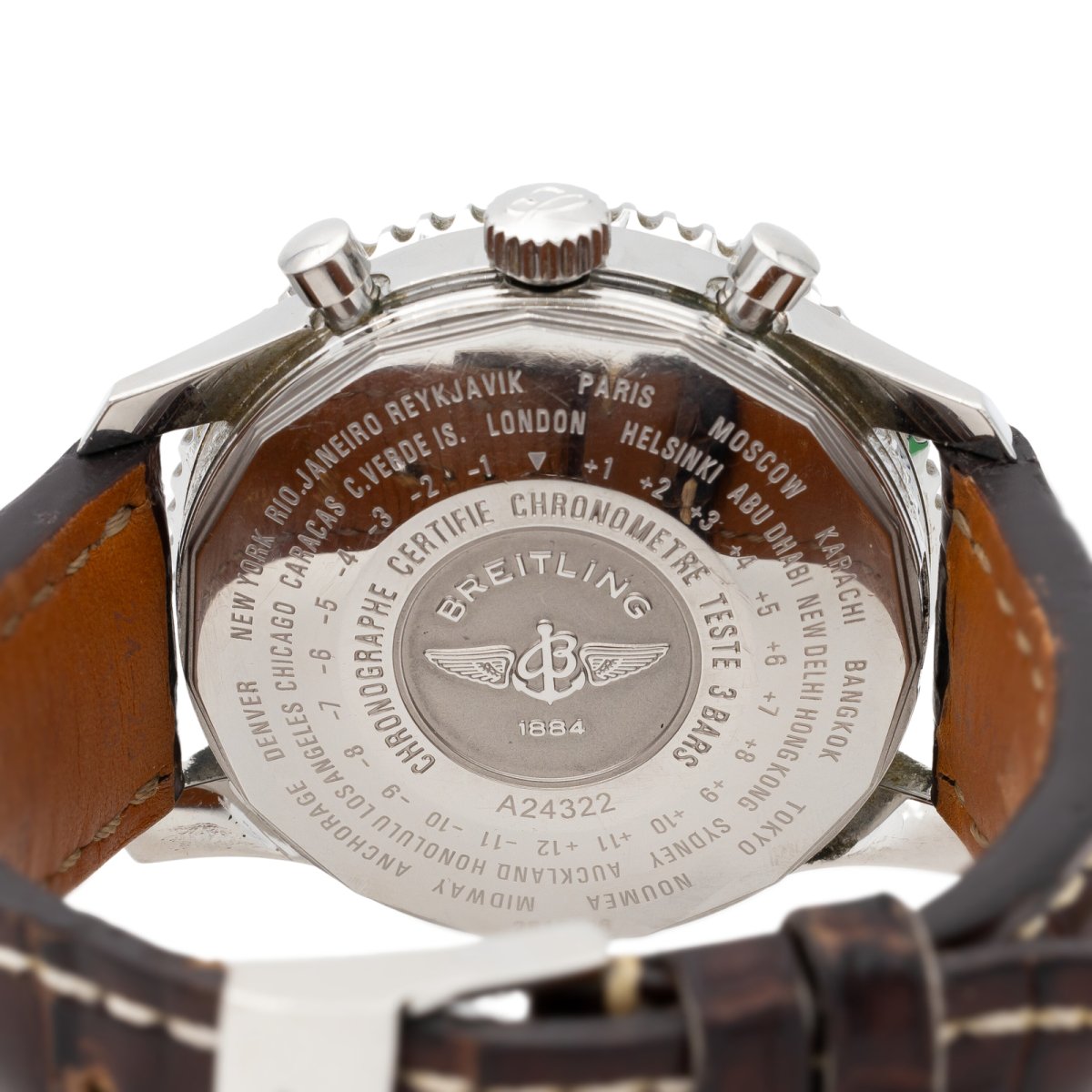 Breitling Montre Navitimer World Acier - Castafiore