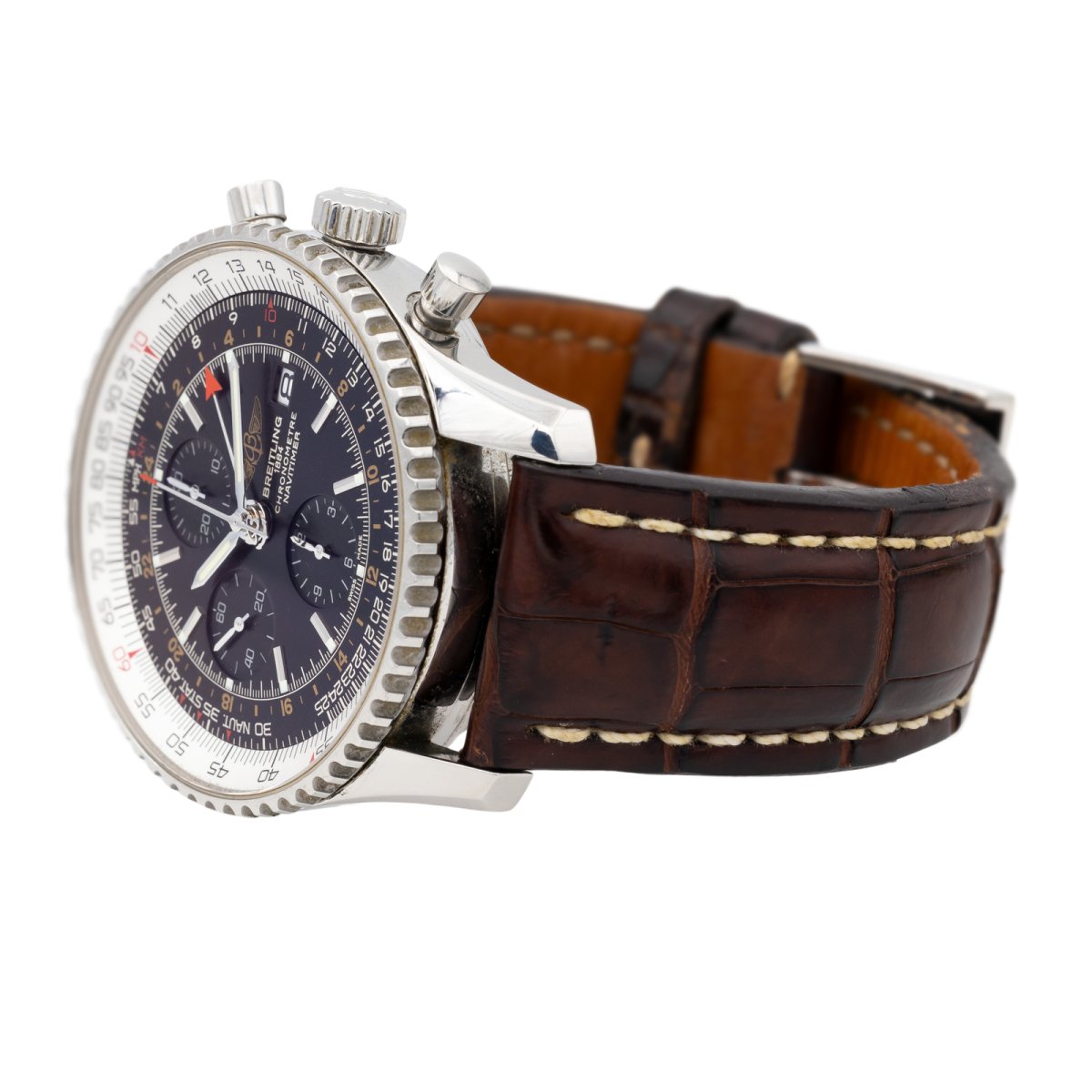 Breitling Montre Navitimer World Acier - Castafiore