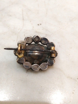 Broche Argent Emaux Bressans - Castafiore