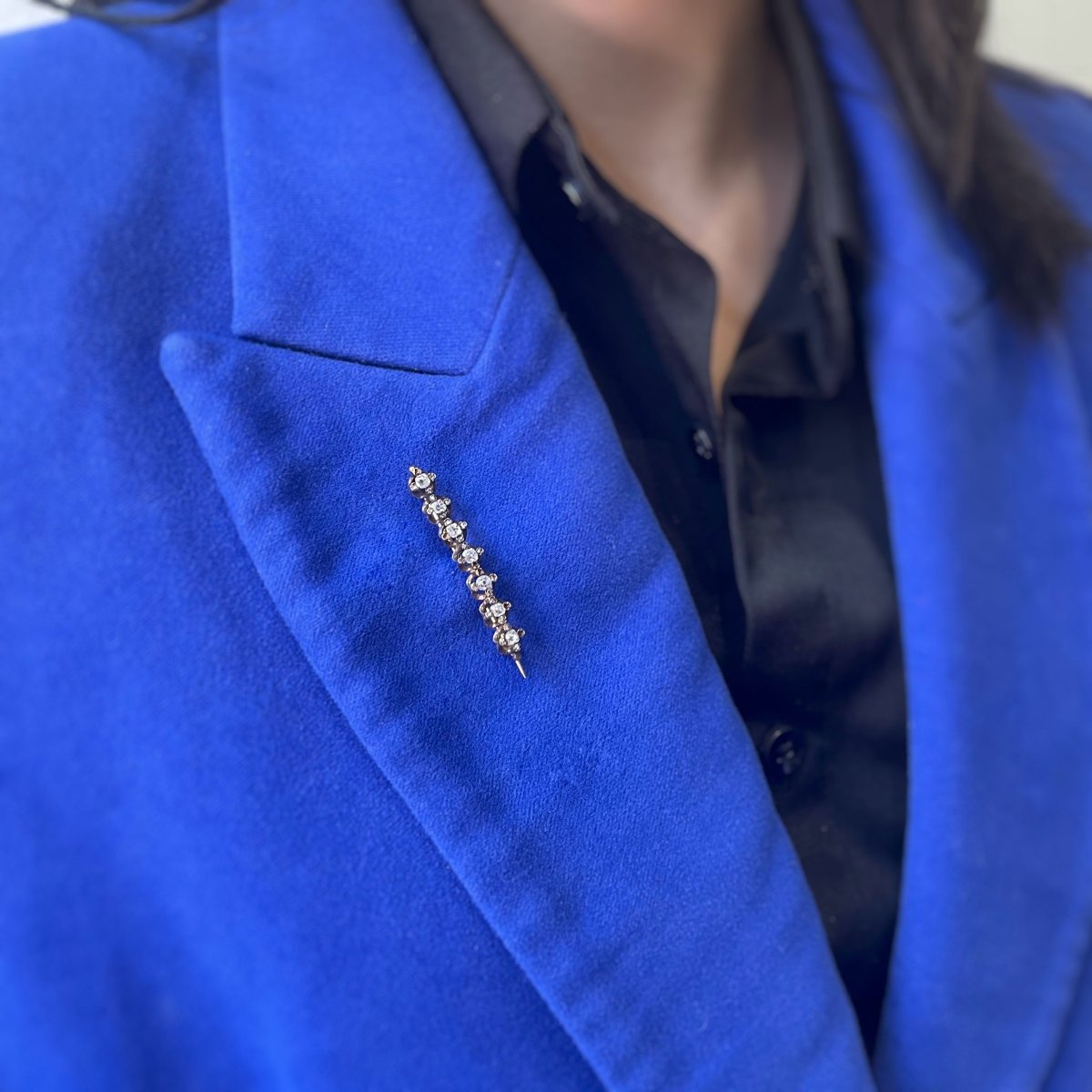 Broche Barette fin XIXe - Castafiore