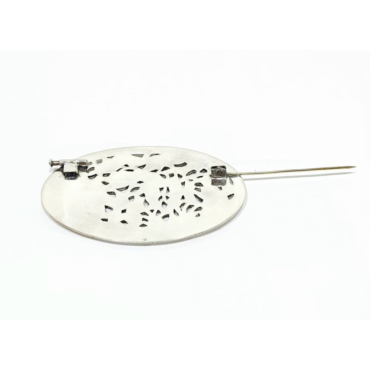 Broche Barrette en argent - Castafiore