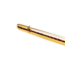 Broche barrette rubis et diamants - Castafiore