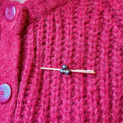 Broche barrette trèfle - Castafiore