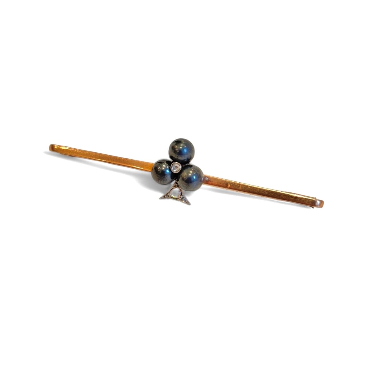 Broche barrette trèfle - Castafiore