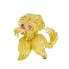 Broche Bestiaire en or jaune et rubis - Castafiore