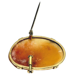 Broche Camée en or jaune - Castafiore