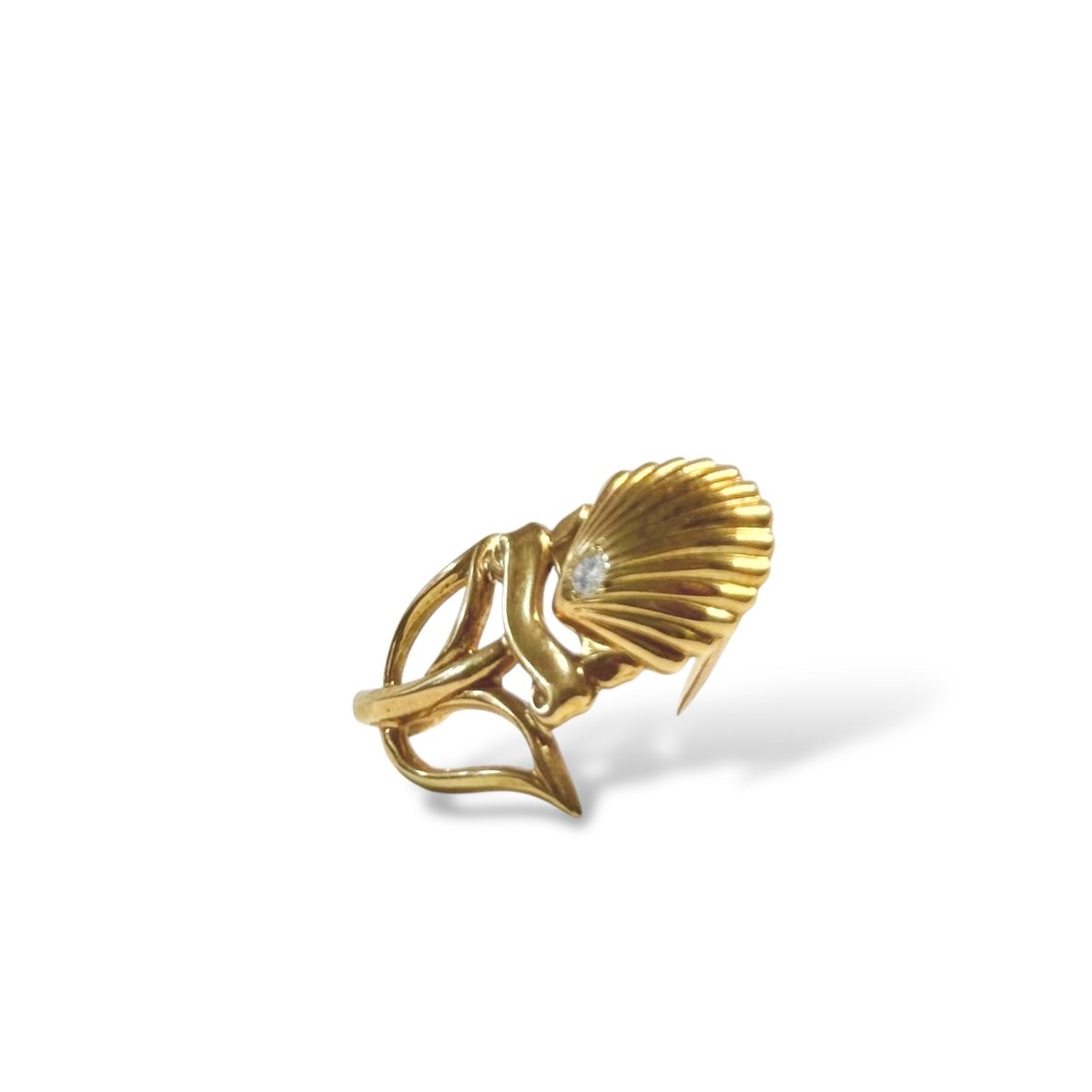 Broche Cartier pour Shell - Castafiore