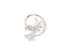 Broche Clip en platine et diamants - Castafiore