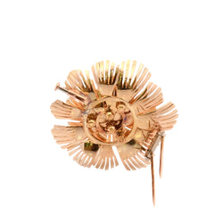 Broche diamants en or 18k - Castafiore