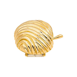 Broche Double Épingle BOUCHERON "Pomme" en or jaune - Castafiore