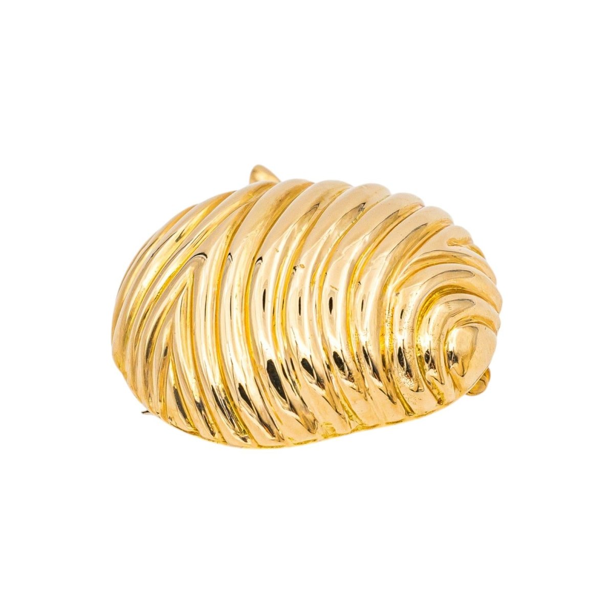 Broche Double Épingle BOUCHERON "Pomme" en or jaune - Castafiore