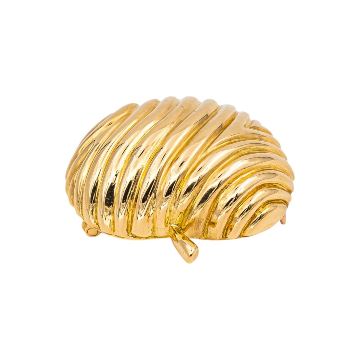 Broche Double Épingle BOUCHERON "Pomme" en or jaune - Castafiore