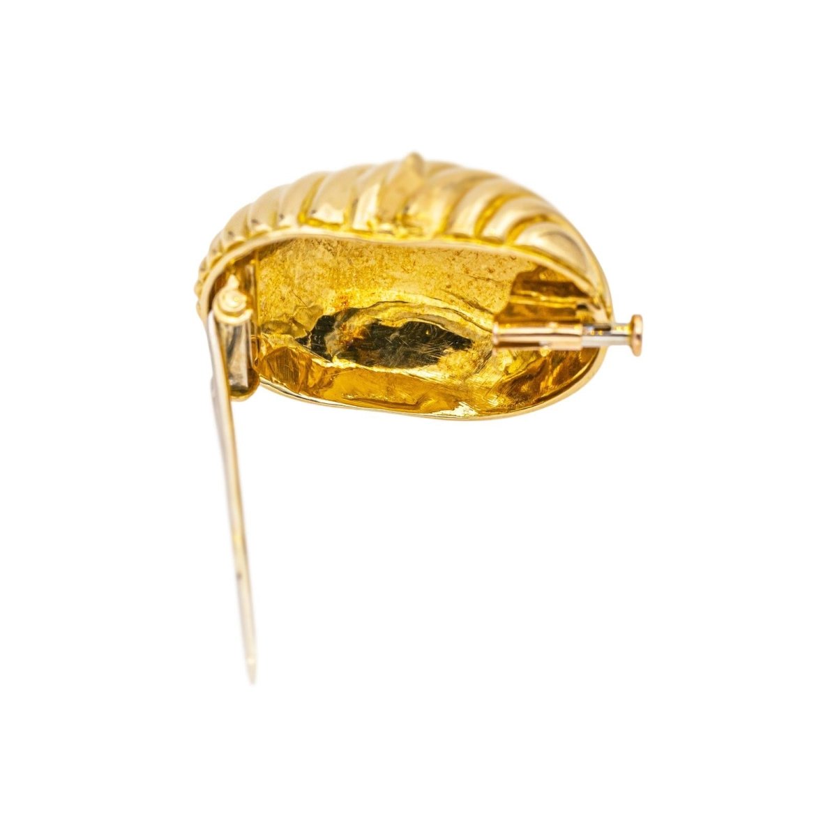 Broche Double Épingle BOUCHERON "Pomme" en or jaune - Castafiore