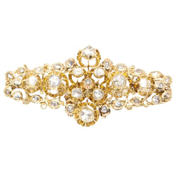 Broche Élisabeth avec pendentifs en diamants - Castafiore