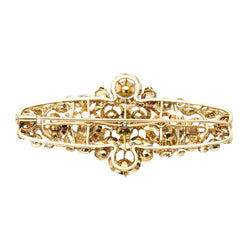 Broche Élisabeth avec pendentifs en diamants - Castafiore