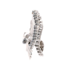 Broche en or blanc et diamants - Castafiore