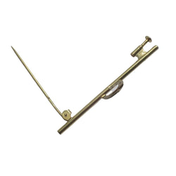 Broche en or jaune - Castafiore