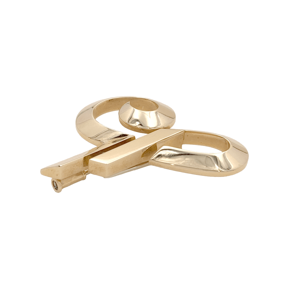 Broche Épingle CARTIER en or jaune - Castafiore