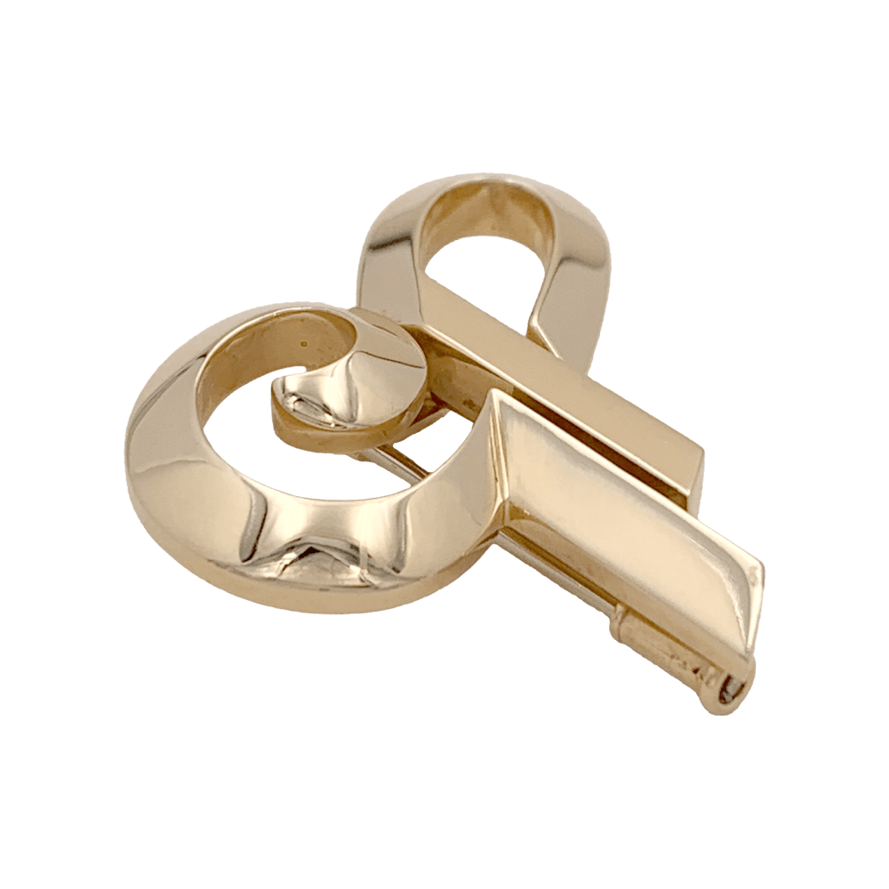 Broche Épingle CARTIER en or jaune - Castafiore