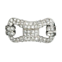 Broche Épingle en or blanc et diamants - Castafiore